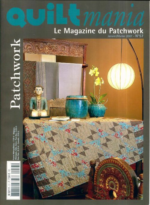 Livrenpoche : Quiltmania n°57 - Collectif - Livre