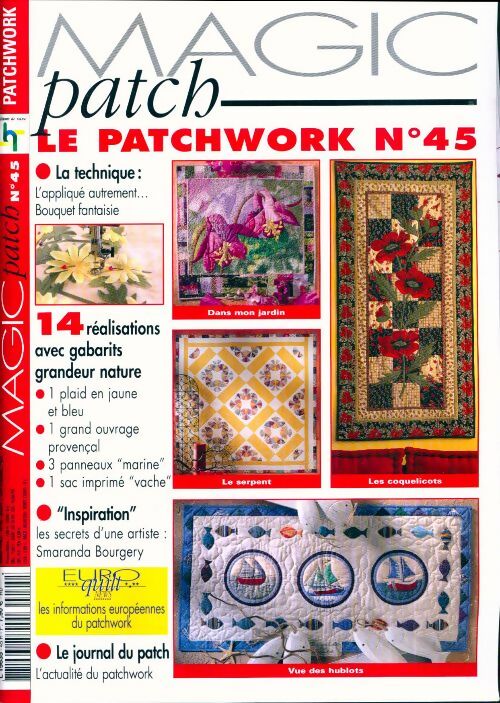 Livrenpoche : Magic patch n°45 : L'appliqué autrement - Collectif - Livre