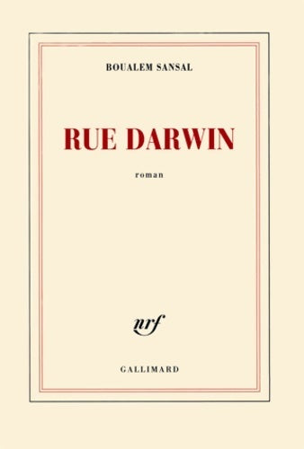 Livrenpoche : Rue Darwin - Boualem Sansal - Livre