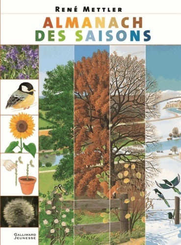 Almanach des saisons (de 5 à 8 ans) - René Mettler -  Gallimard Jeunesse GF - Livre