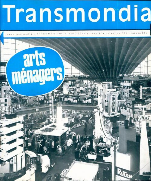 Livrenpoche : Transmondia n°150 : Arts ménagers - Collectif - Livre