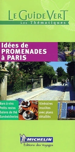 Livrenpoche : Idées de promenades à Paris - Collectif - Livre