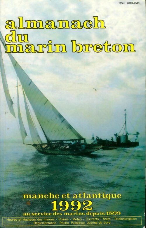 Livrenpoche : Almanach du marin breton 1992 - Collectif - Livre