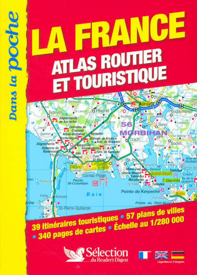 Livrenpoche : La France dans la poche. Atlas routier et touristique - Collectif - Livre