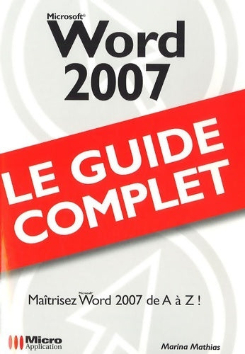 Livrenpoche : Word 2007 - Marina Mathias - Livre