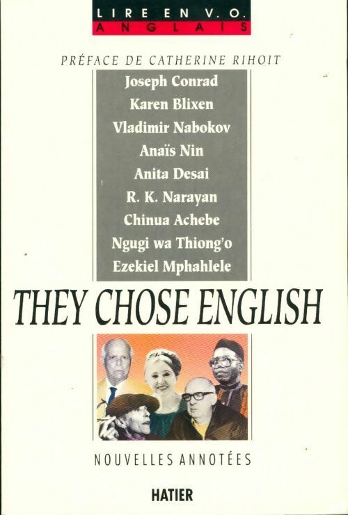Livrenpoche : They choose english - Collectif - Livre