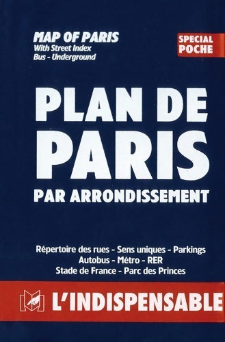 Livrenpoche : Paris par arrondissement spécial pocket - Inconnu - Livre