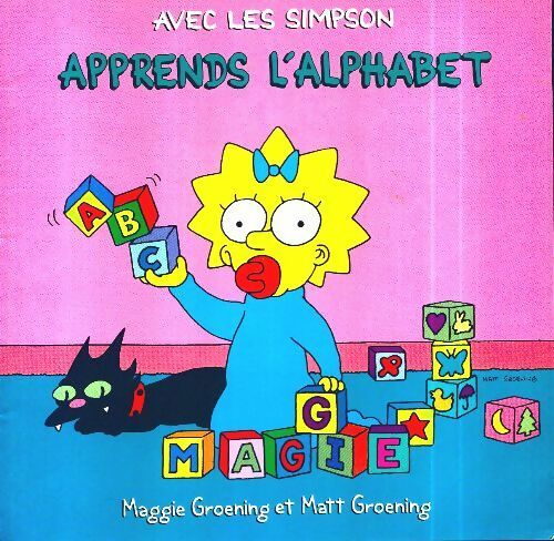 Livrenpoche : Apprends l'alphabet avec les Simpson - Maggie Groening - Livre