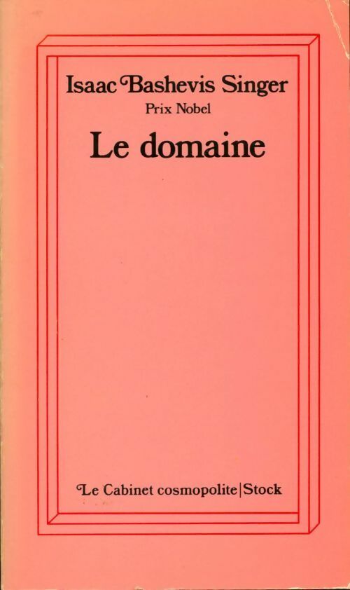 Livrenpoche : Le domaine - Isaac Bashevis Singer - Livre