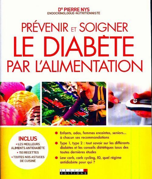Livrenpoche : Prévenir et soigner le diabète par l'alimentation - Pierre Nys - Livre