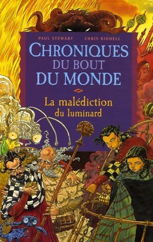 Chroniques du bout du monde Tome I : La malédiction du Luminard - Chris Riddell -  Milan poche - Livre