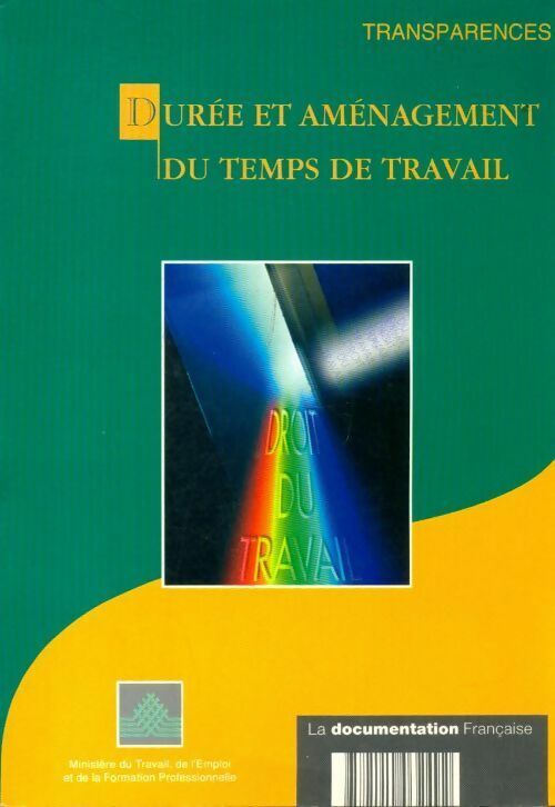 Livrenpoche : Durée et aménagement du temps de travail - Collectif - Livre