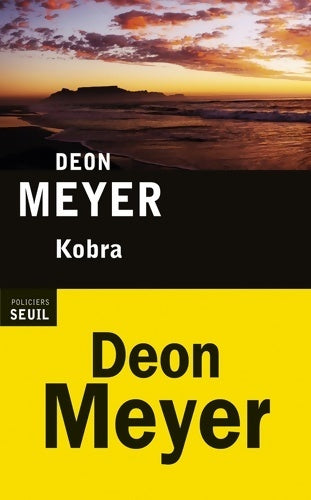 Livrenpoche : Kobra - Deon Meyer - Livre