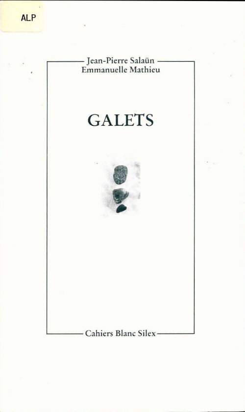 Livrenpoche : Galets - Jean-Pierre Salaün - Livre