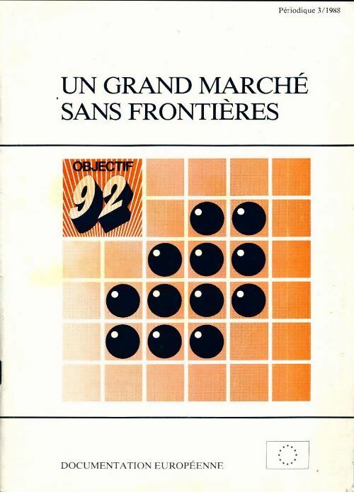 Livrenpoche : Un grand marché sans frontières - Collectif - Livre