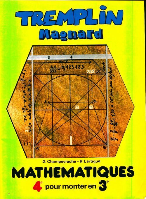 Livrenpoche : Tremplin maths 4e - G. Champeyrache - Livre