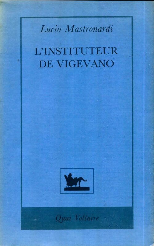 Livrenpoche : L'instituteur de Vigevano - Lucio Mastronardi - Livre