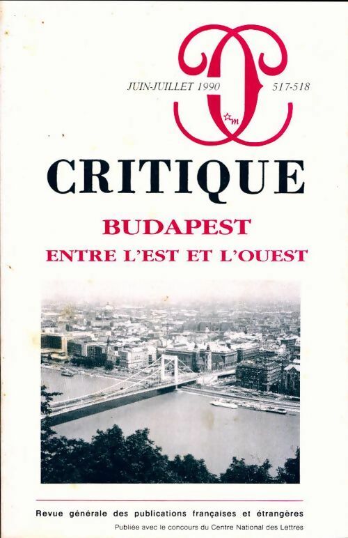 Livrenpoche : Critique n°517-518 : Budapest entre l'est et l'ouest - Collectif - Livre