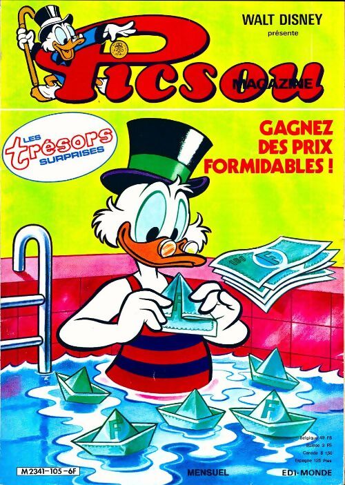 Livrenpoche : Picsou magazine n°105 - Disney - Livre