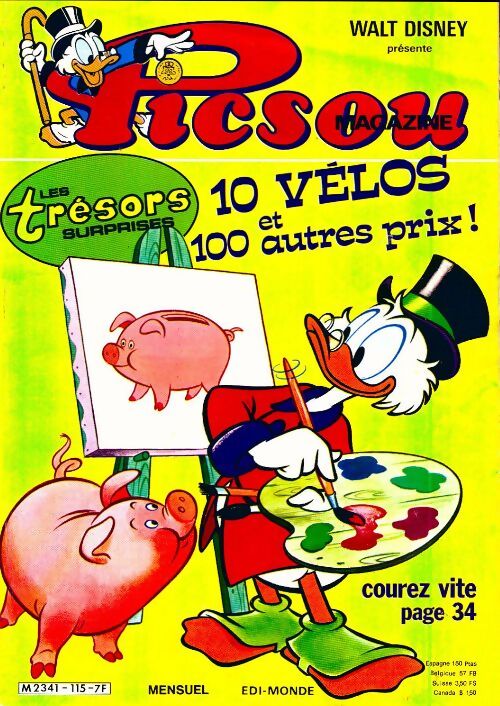 Livrenpoche : Picsou magazine n°115 - Disney - Livre