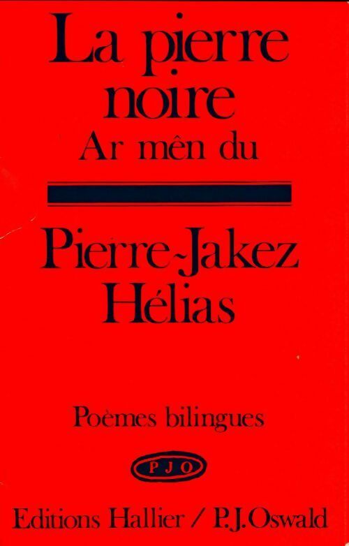 Livrenpoche : La pierre noire - Pierre-Jakez Hélias - Livre