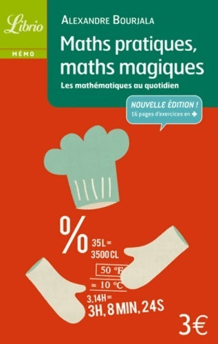 Maths pratiques, maths magiques - Alexandre Bourjala - Livre