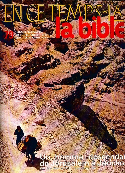 Livrenpoche : En ce temps-là la Bible n°79 : Un homme descendait de Jérusalem à Jéricho - Collectif - Livre