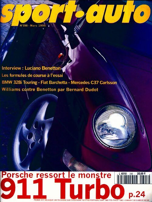Livrenpoche : Sport-auto n°398 : 911 turbo - Collectif - Livre