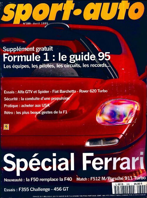 Livrenpoche : Sport-auto n°399 : Spécial Ferrari - Collectif - Livre