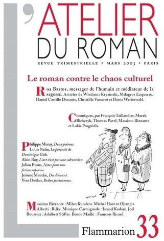 Livrenpoche : L'atelier du roman n°33 : Augusto roa Bastos - Collectif - Livre