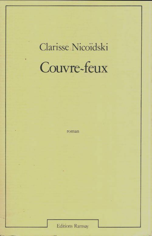 Livrenpoche : Couvre-feux - Clarisse Nicoïdski - Livre