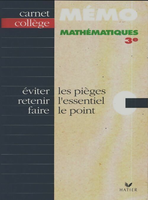 Livrenpoche : Mathématiques 3e - Josep Cesaro - Livre