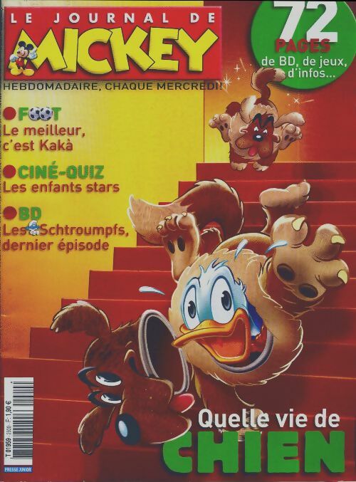Livrenpoche : Le journal de Mickey n°2900 :  - Collectif - Livre