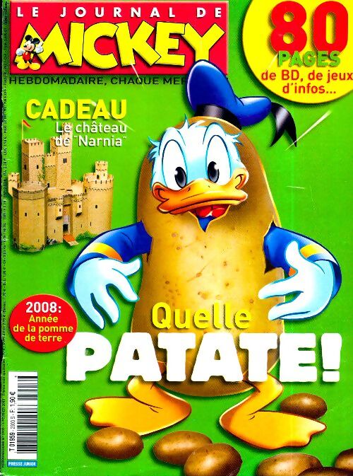 Livrenpoche : Le journal de Mickey n°2903 : Quelle patate ! - Collectif - Livre