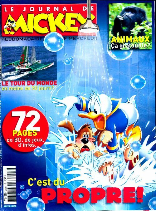 Livrenpoche : Le journal de Mickey n°2905 : C'st du propre ! - Collectif - Livre