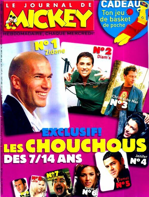 Livrenpoche : Le journal de Mickey n°2907 : Les chouchous des 7-14 ans - Collectif - Livre
