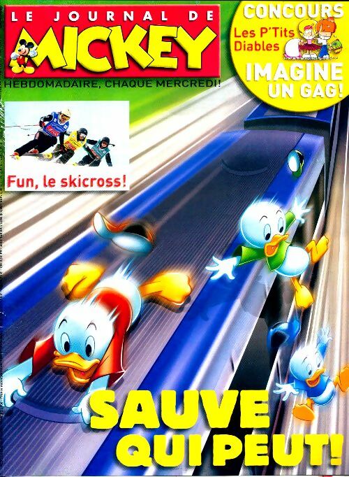 Livrenpoche : Le journal de Mickey n°2909 : Sauve qui peut ! - Collectif - Livre