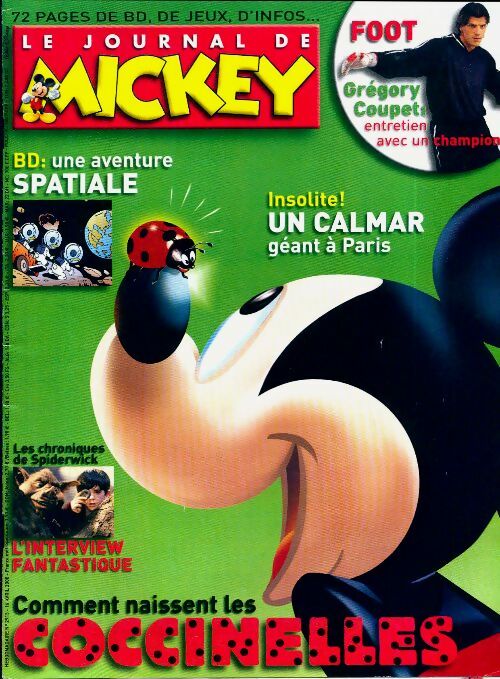 Livrenpoche : Le journal de Mickey n°2913 : Comment naissent les coccinelles - Collectif - Livre