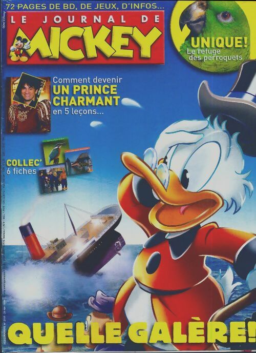 Livrenpoche : Le journal de Mickey n°2919 : Quelle galère ! - Collectif - Livre