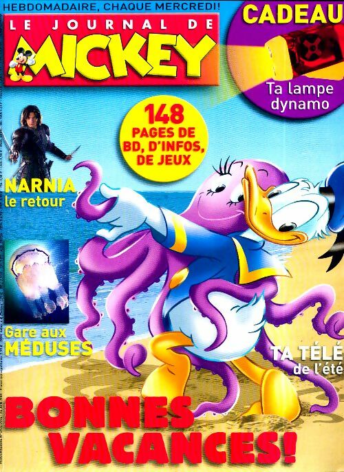 Livrenpoche : Le journal de Mickey n°2923-2924 : Bonnes vacances - Collectif - Livre
