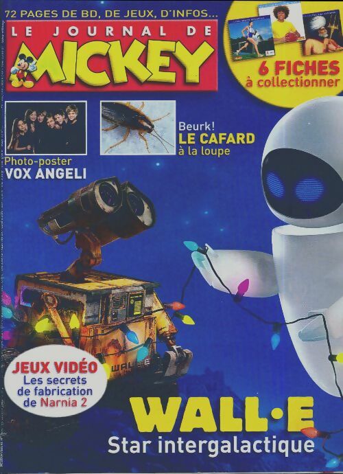 Livrenpoche : Le journal de Mickey n°2927 : Wall-E - Collectif - Livre