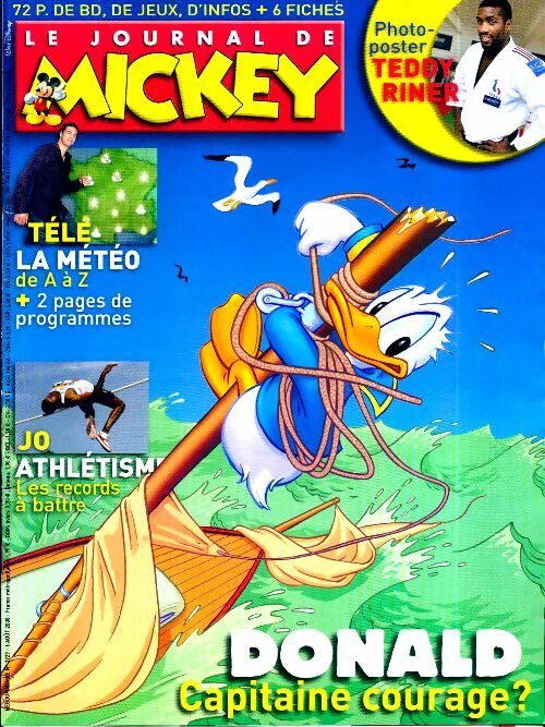 Livrenpoche : Le journal de Mickey n°2929 : Donald capitaine courage ? - Collectif - Livre