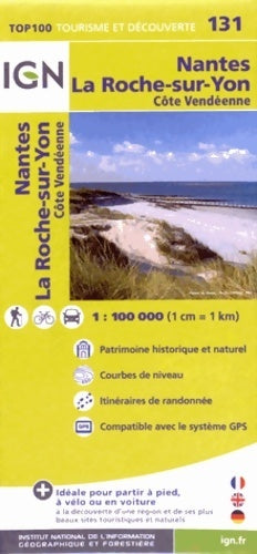 Livrenpoche : Nantes / La-Roche-sur-Yon 1/100. 000 - Collectif - Livre