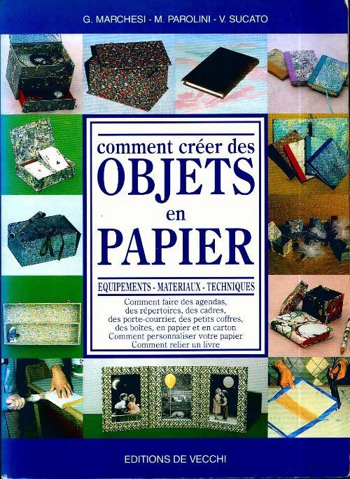 Livrenpoche : Comment créer des objets en papier - Collectif - Livre