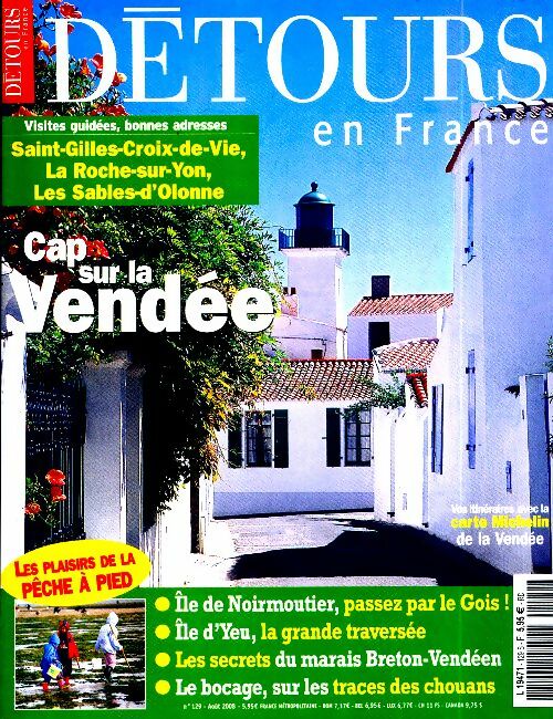 Livrenpoche : Détours en France n°129 : Cap sur la Vendée - Collectif - Livre