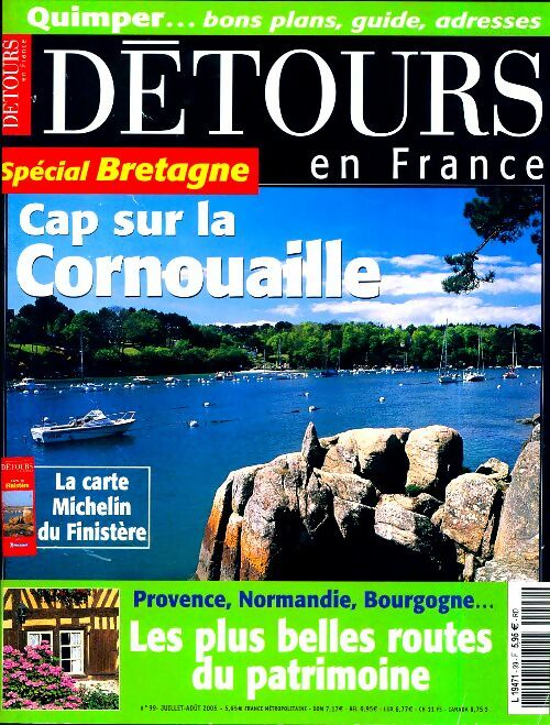 Livrenpoche : Détours en France n°99 : Cap sur la Cornouaille - Collectif - Livre