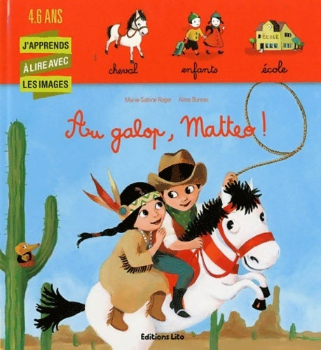 Livrenpoche : Au galop, Matteo ! - Marie-Sabine Roger - Livre