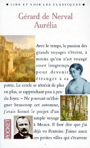 Aurélia / Les nuits d'Octobre / Pandora / Promenades et souvenirs - Gérard De Nerval -  Pocket - Livre