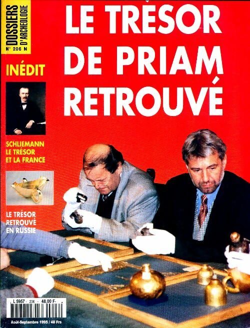 Livrenpoche : Les dossiers d'archéologie n°206 : Le trésor de Priam retrouvé - Collectif - Livre