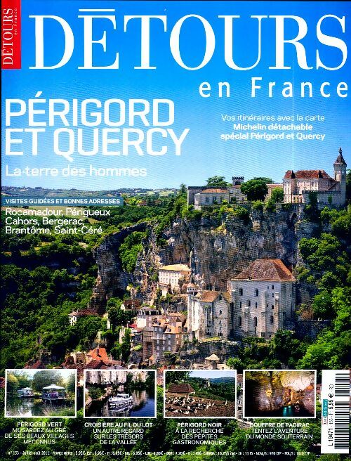 Livrenpoche : Détours en France n°153 : Périgord et Quercy - Collectif - Livre